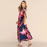 ELENA™ | CAFTÁN BOHO ESTAMPADO FLUIDO