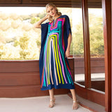 ELENA™ | CAFTÁN BOHO ESTAMPADO FLUIDO