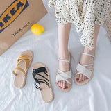 OLIVIA™ | SANDALIAS PLANAS CRUZADAS DE VERANO