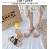 OLIVIA™ | SANDALIAS PLANAS CRUZADAS DE VERANO