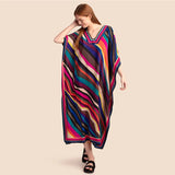 ELENA™ | CAFTÁN BOHO ESTAMPADO FLUIDO
