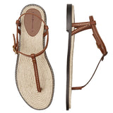 CLARA™ | SANDALIAS T-STRAP PLANAS ELEGANTES