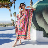 ELENA™ | CAFTÁN BOHO ESTAMPADO FLUIDO