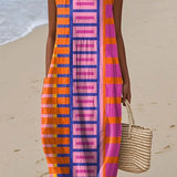 LUCÍA™ | VESTIDO MIDI ESTAMPADO TROPICAL